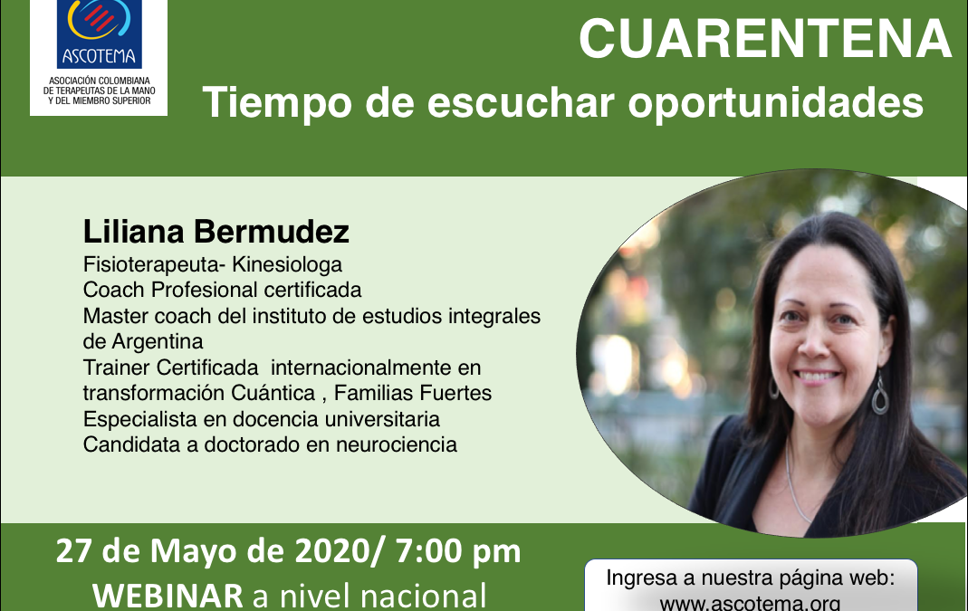 Webinar Tiempo de escuchar oportunidades
