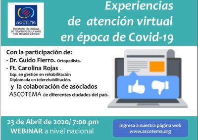 Experiencias de Atención Virtual en época de Covid-19