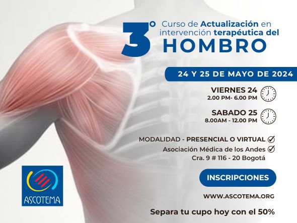 Protegido: 3er Curso de Actualización en Intervención Terapéutica del Hombro